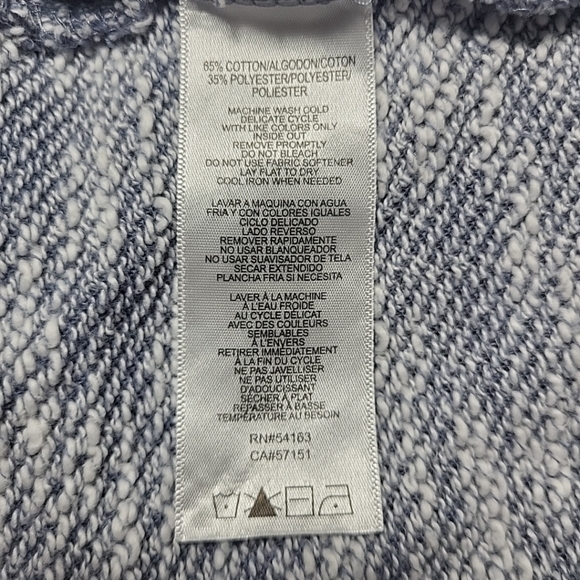 Calvin Klein Performance Women's Sweater Size L Gray Cowl Neck Knit Wrap - Picture 6 of 8